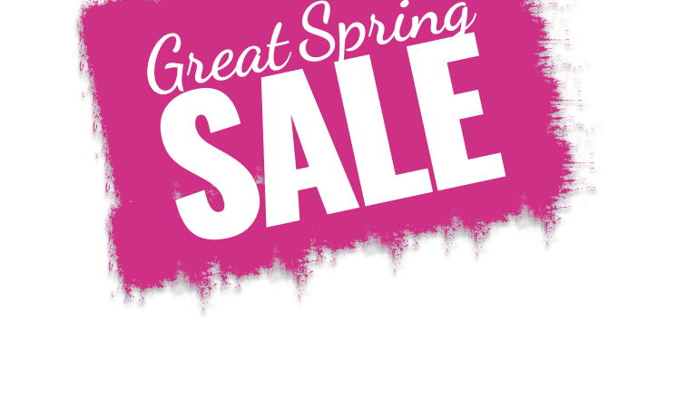 Great Spring SALE!